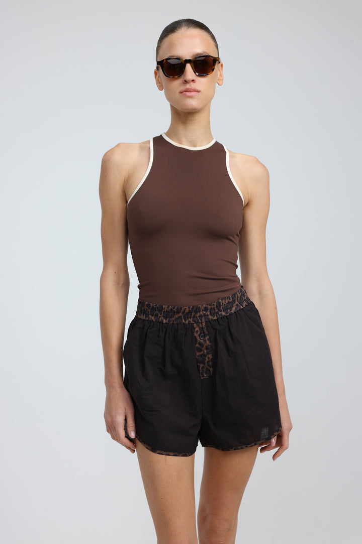 Buni's Black Mix Shorts