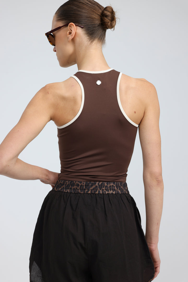 Mind Brown Tank