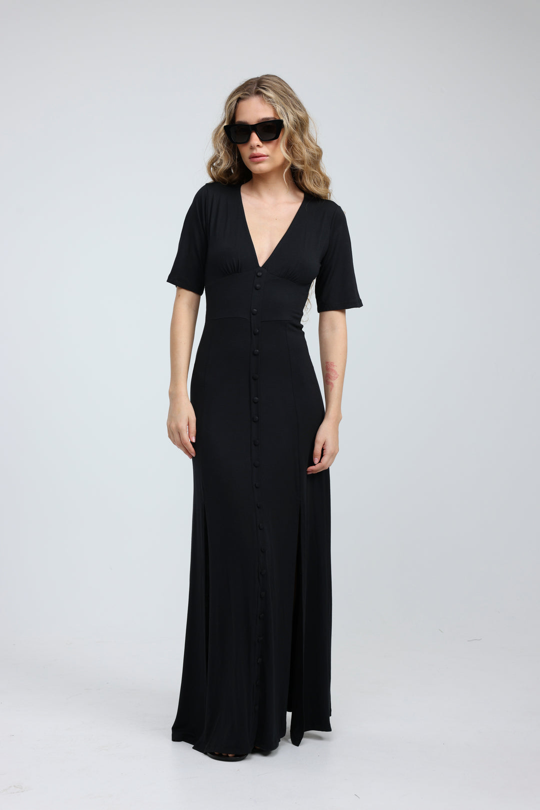 Buenos Black Maxi Dress