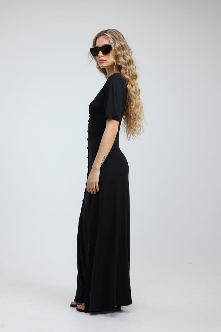 Buenos Black Maxi Dress