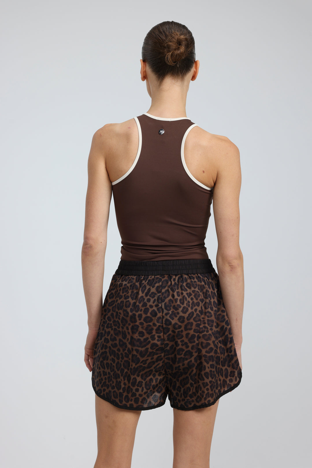 Buni's Leopard/Black Mix Shorts