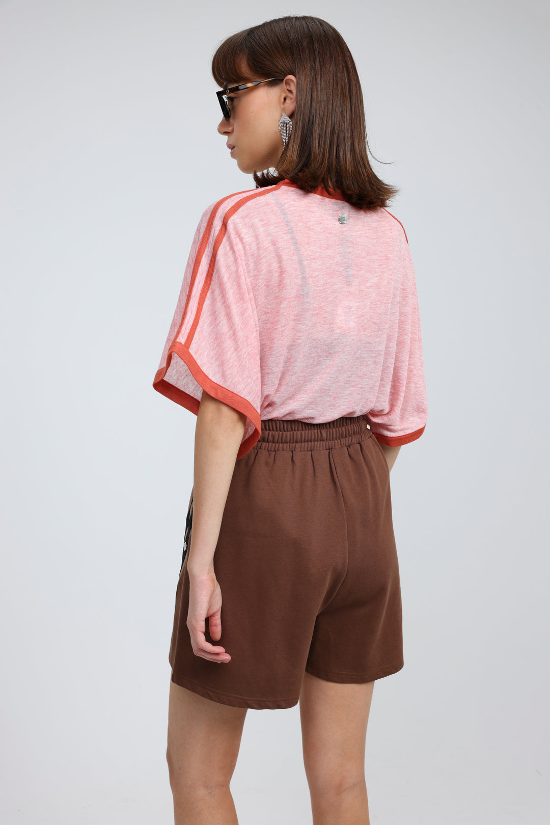 Too Cool Light Brown Mix Shorts
