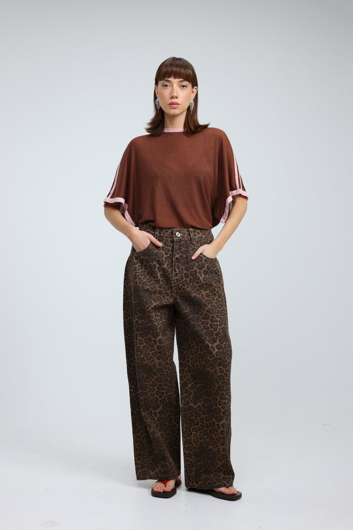 Fact Brown T-Shirt