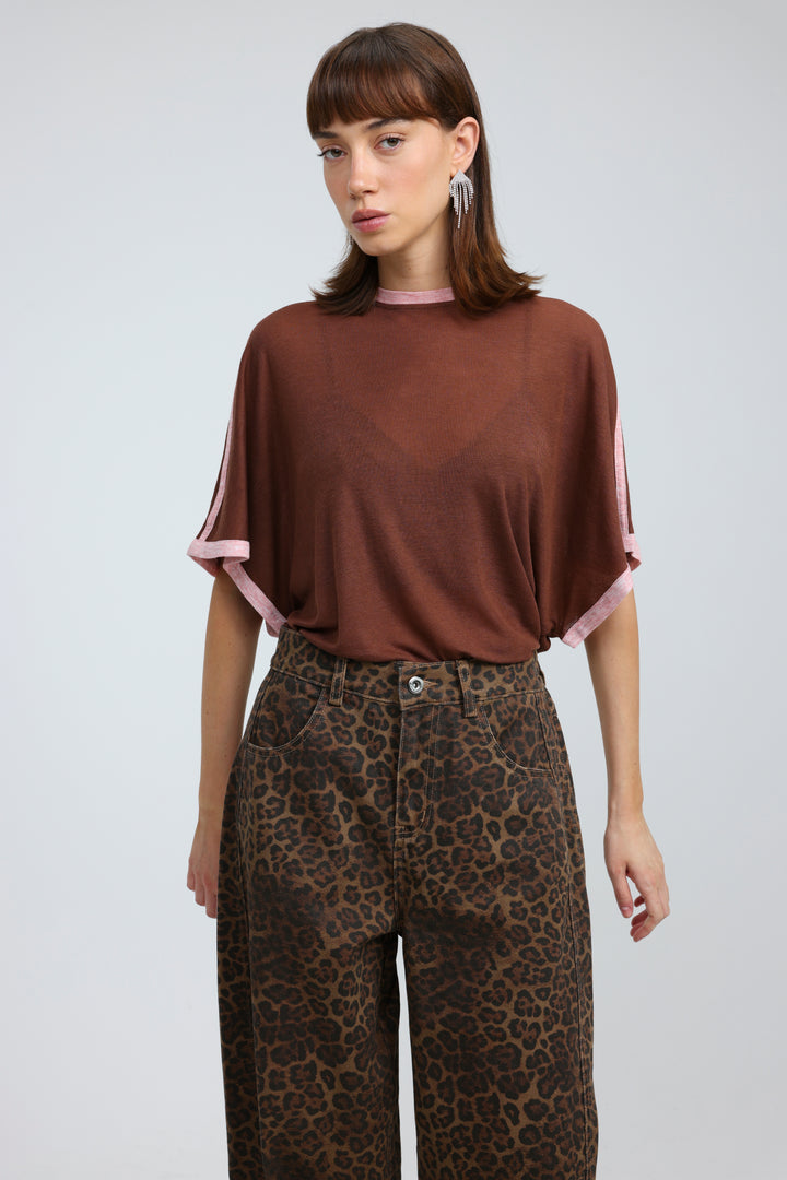 Fact Brown T-Shirt