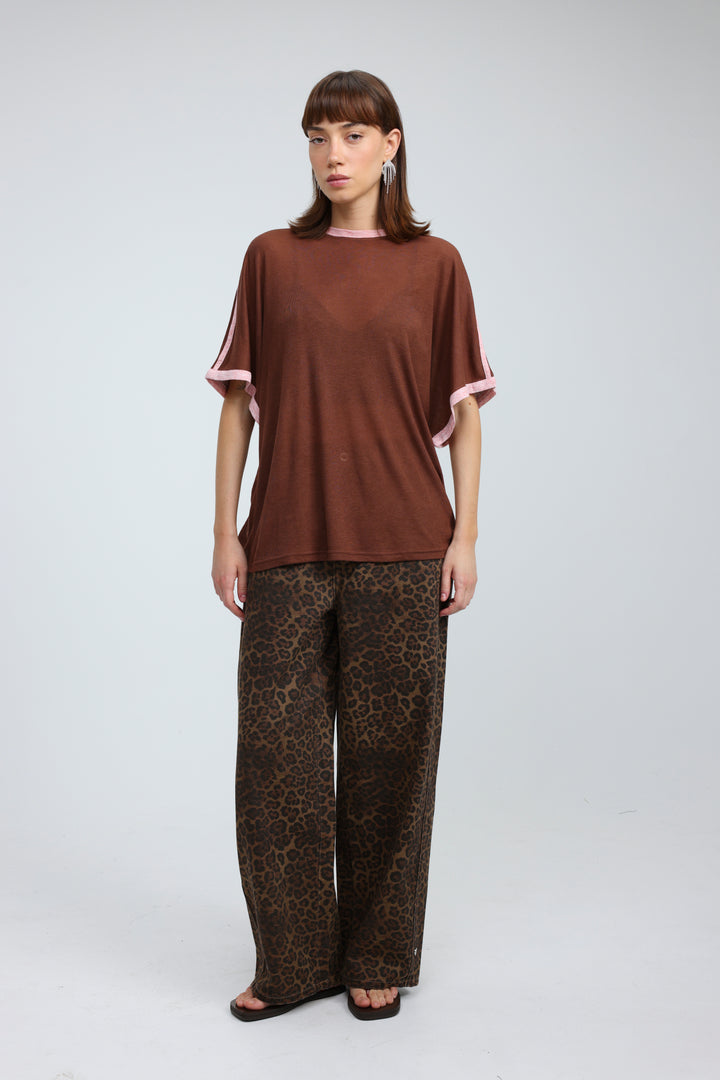 Fact Brown T-Shirt