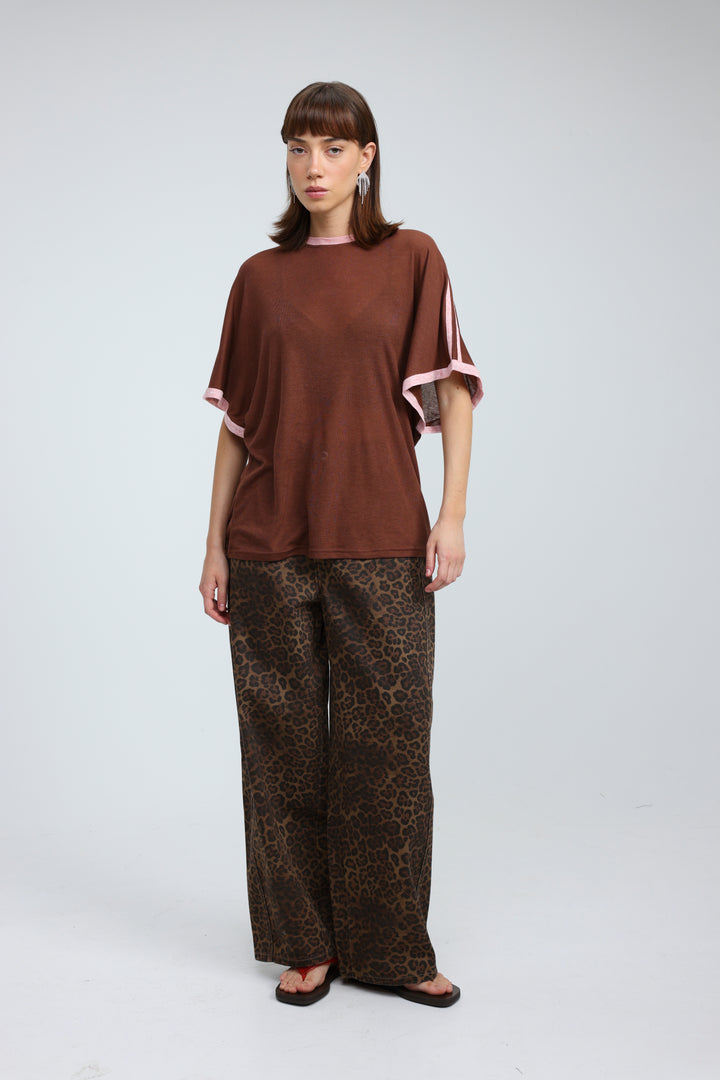 Fact Brown T-Shirt