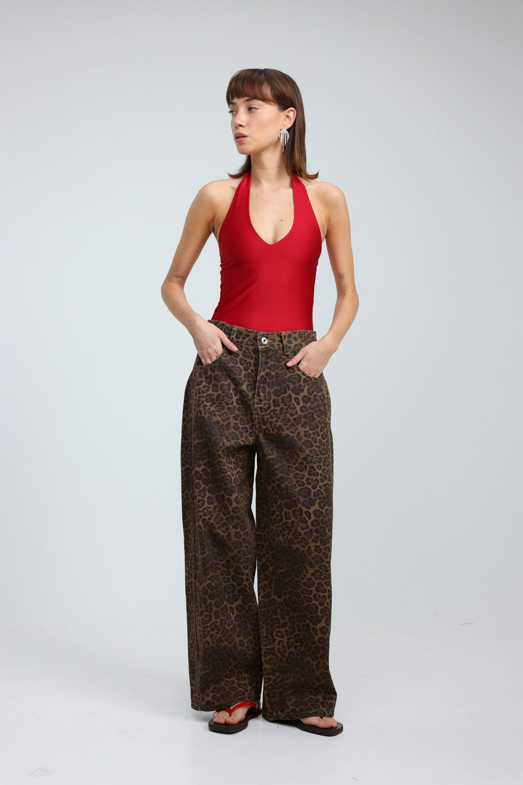 Guri Leopard Denim
