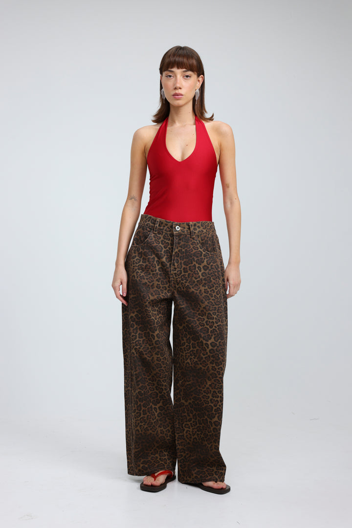 Guri Leopard Denim