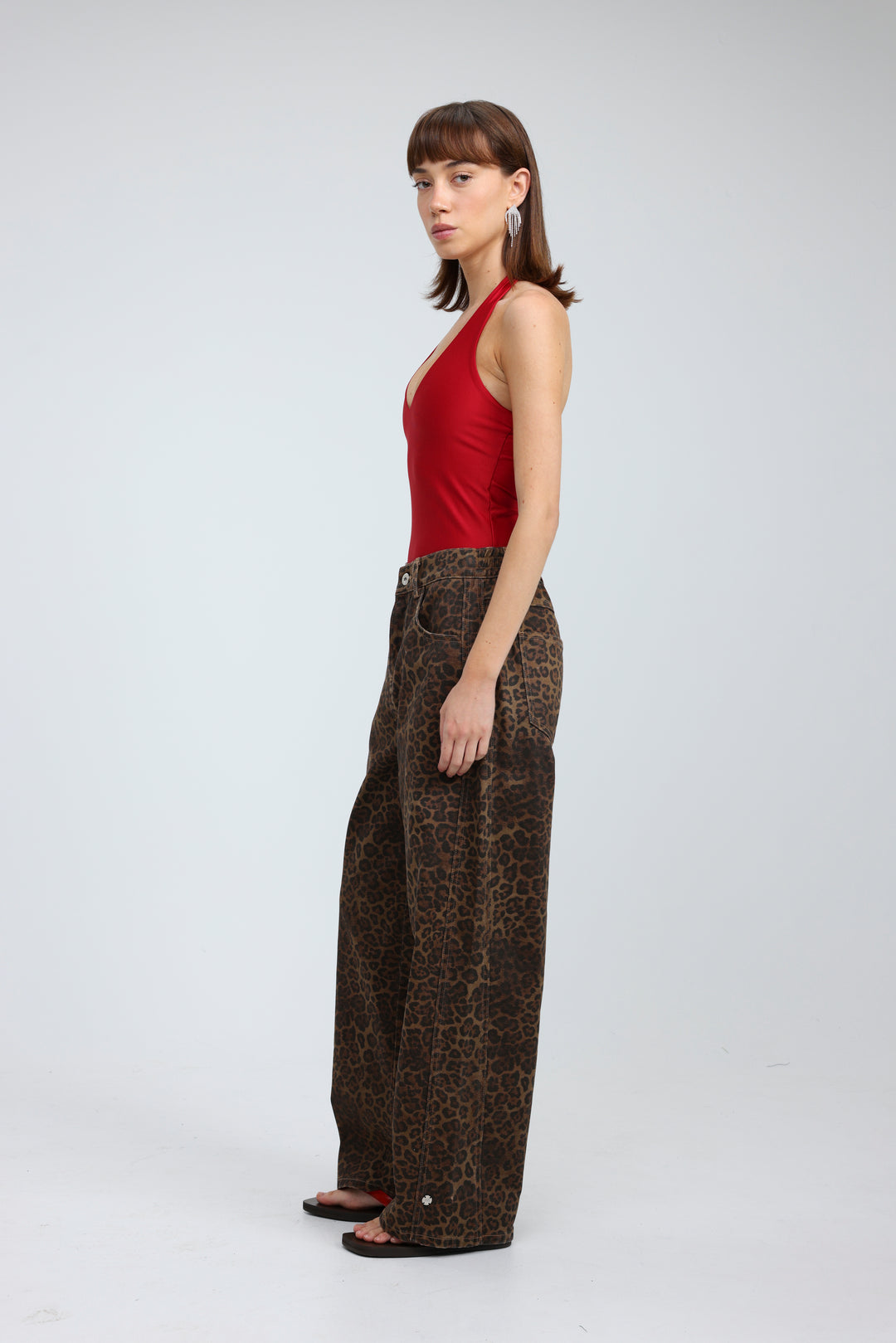 Guri Leopard Denim