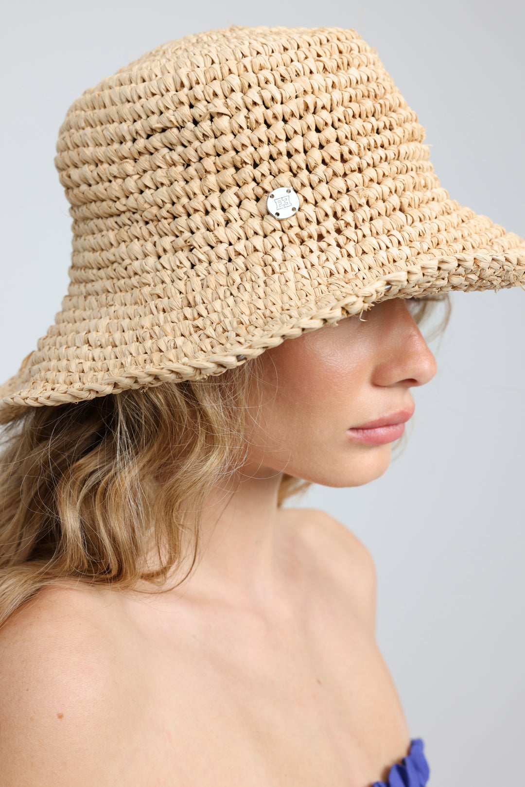 Straw Bucket Hat