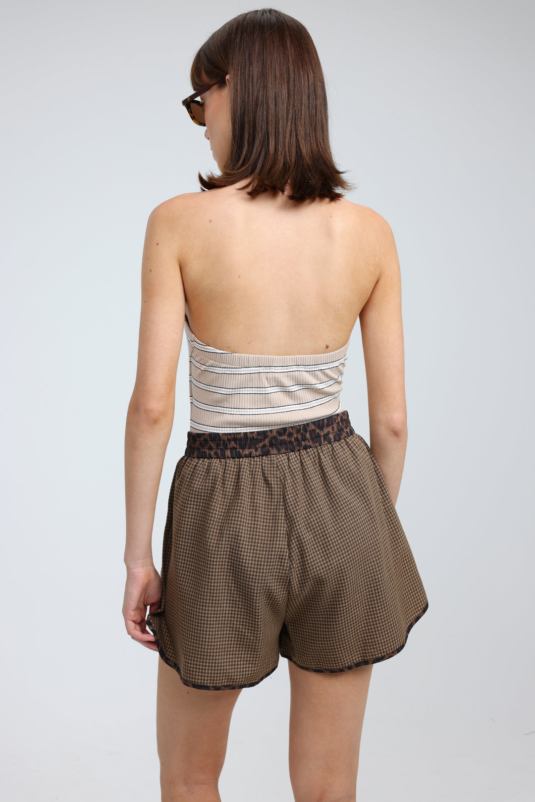 Buni's Plaid Mix Shorts
