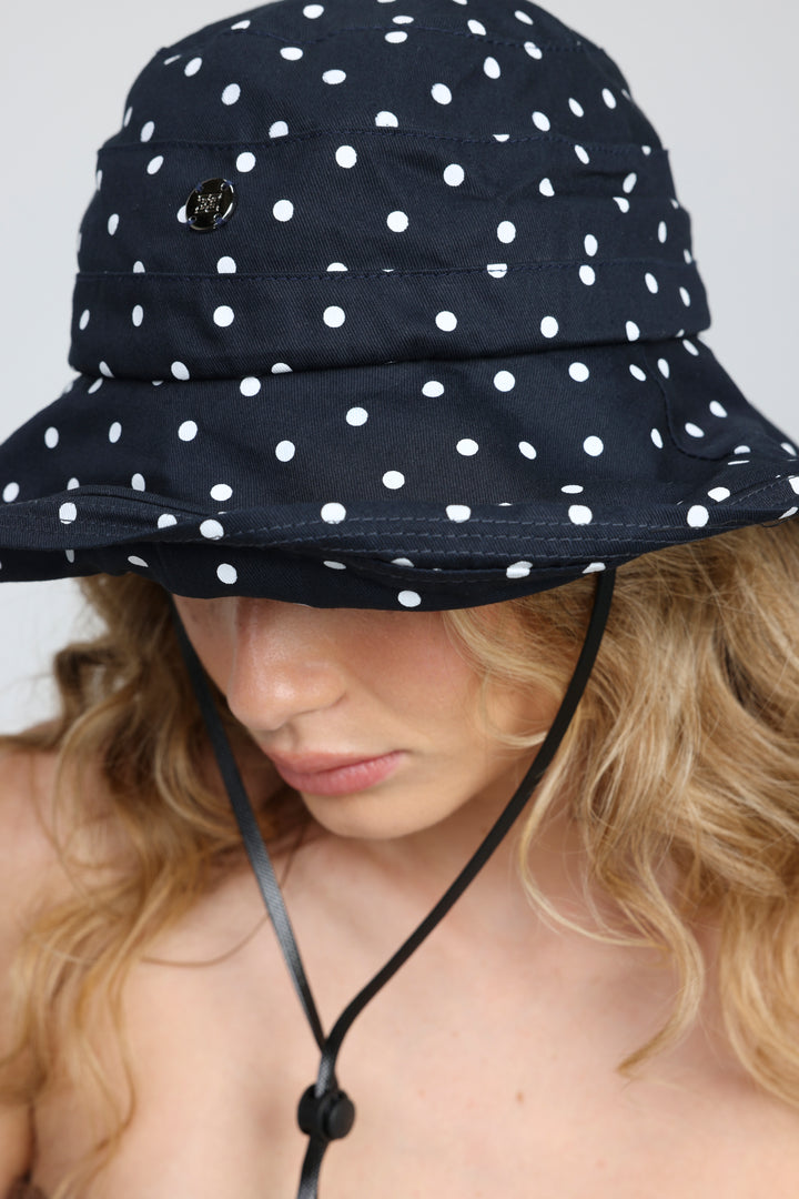 Black Dots Bucket Hat