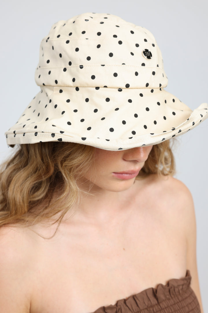 Butter Dots Bucket Hat