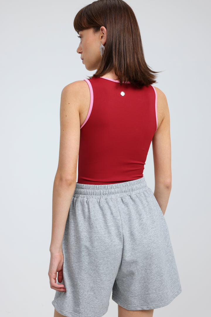 Never Red Bodysuit