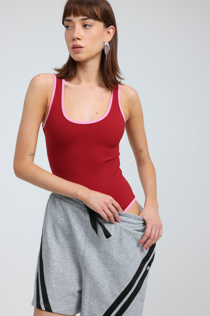 Never Red Bodysuit