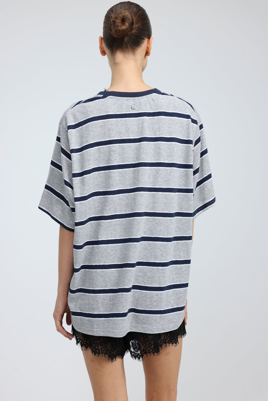 Glow Grey Stripes T-Shirt