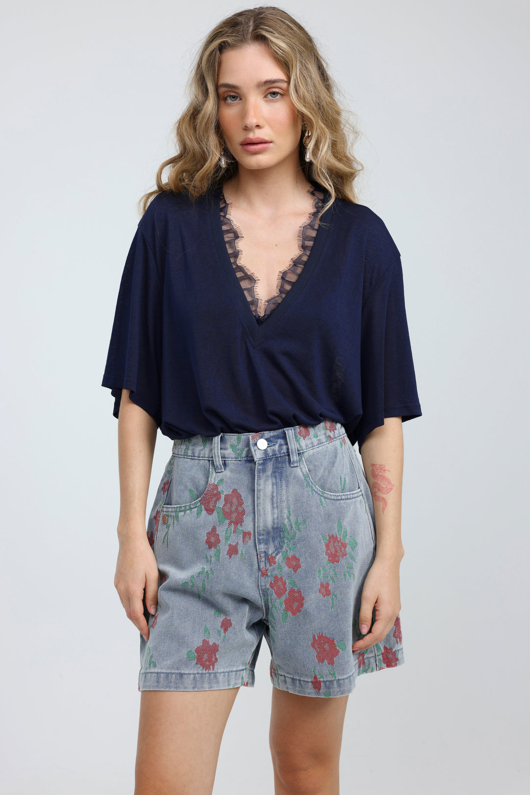 Glow Navy T-Shirt