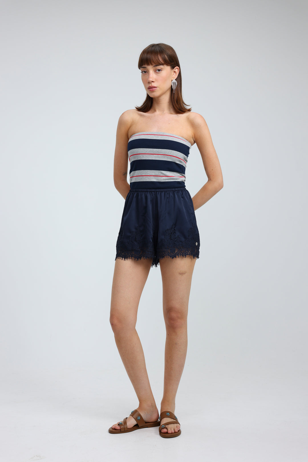 Rockly Navy Shorts