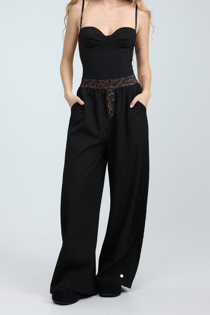 Buni's Black/Black Stripes Bottoms