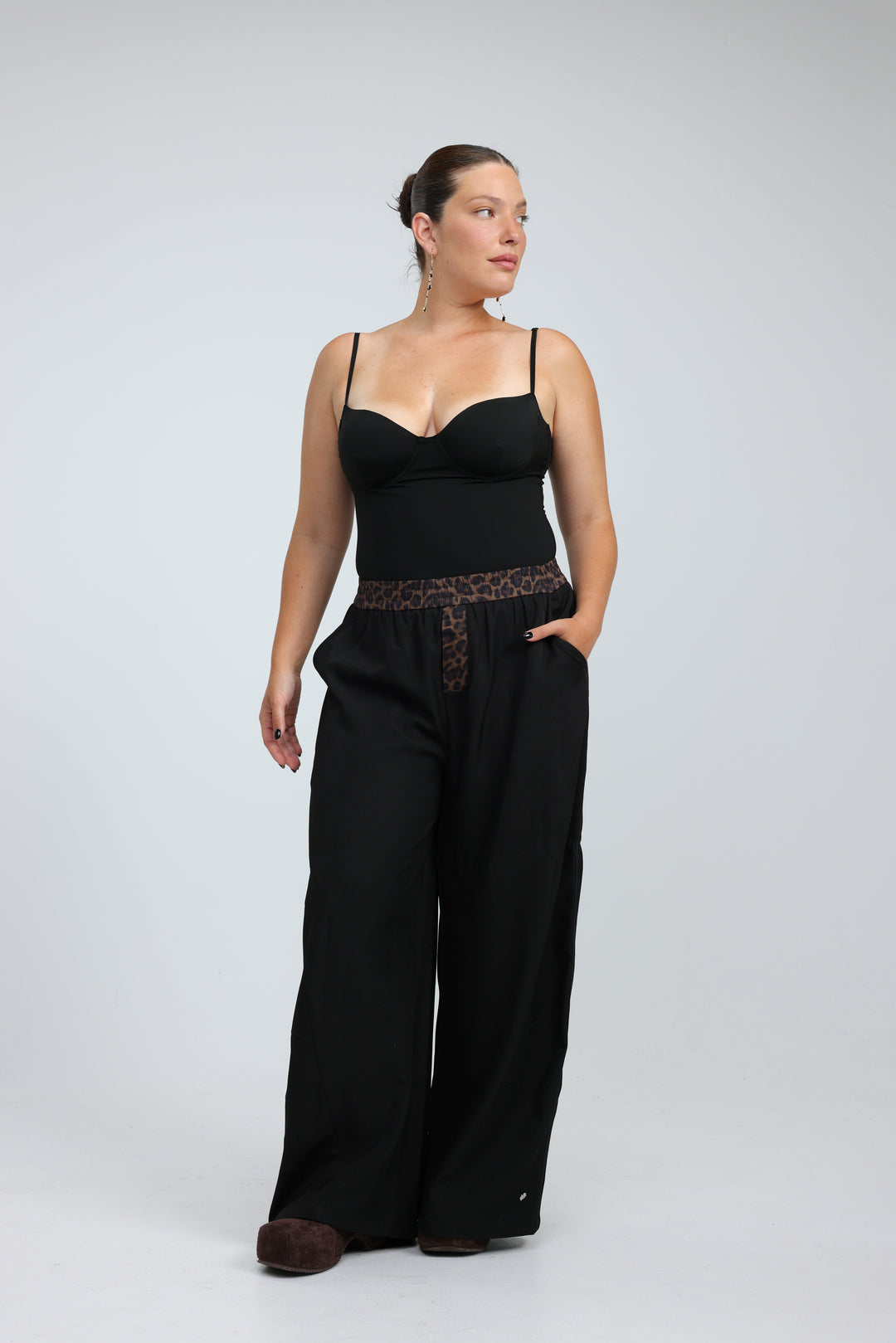 Buni's Black/Black Stripes Bottoms