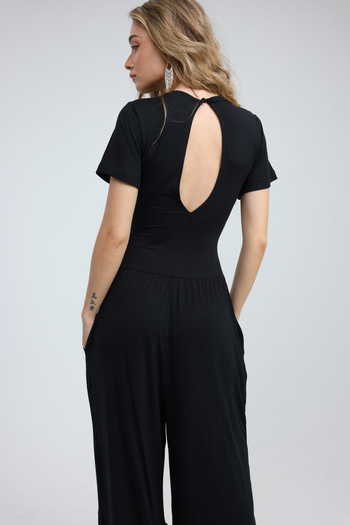 Goodbye Black Jumpsuit