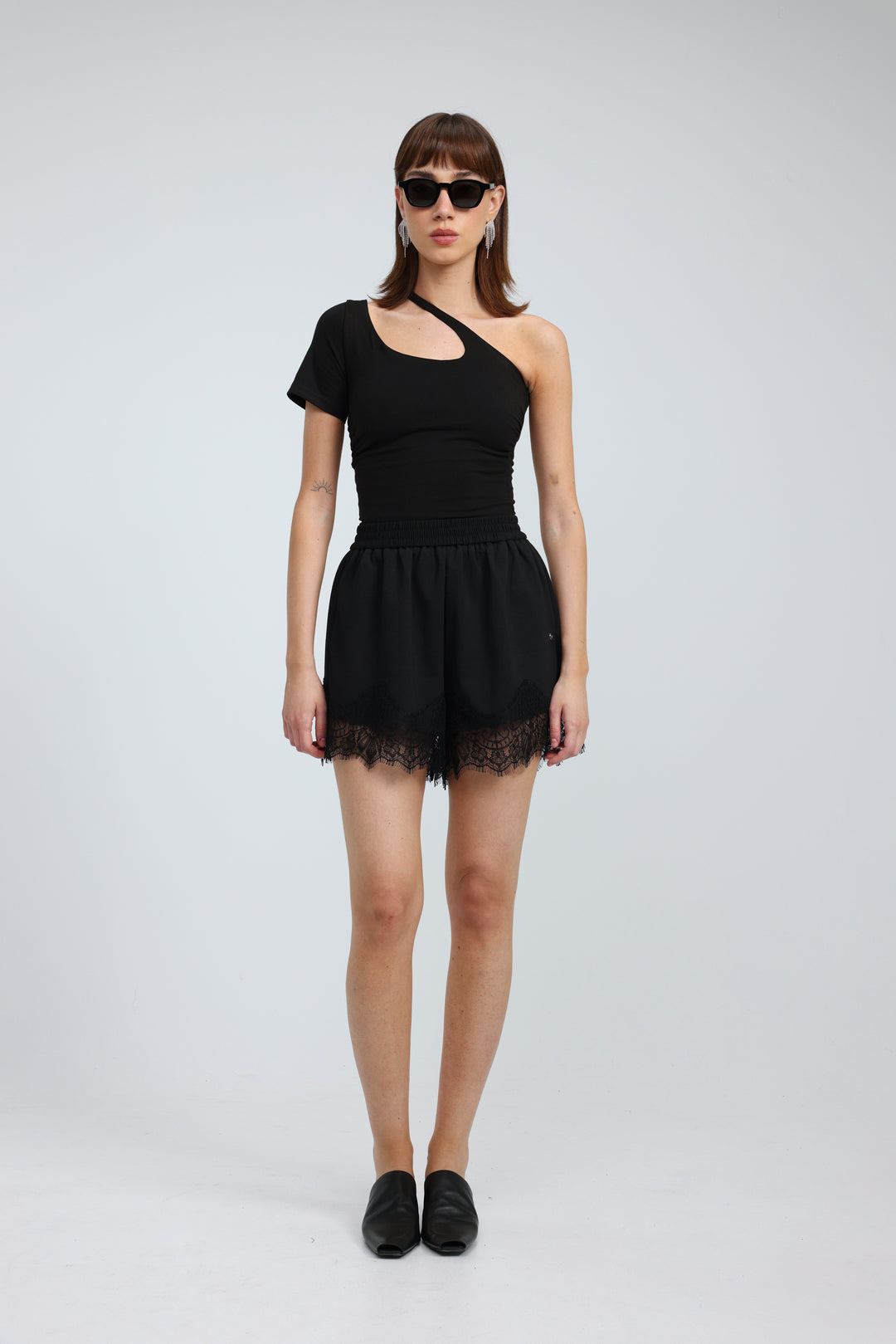 Worth Black Shorts
