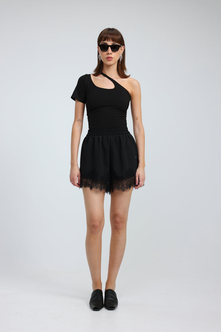 Worth Black Shorts