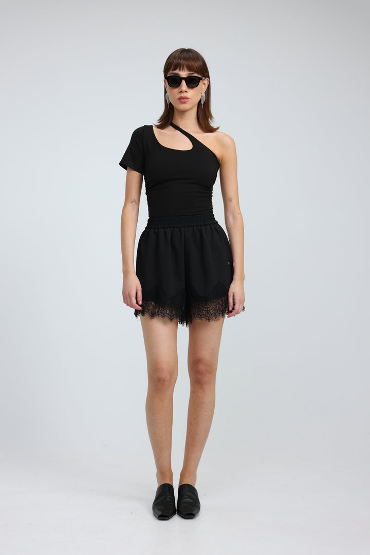 Worth Black Shorts
