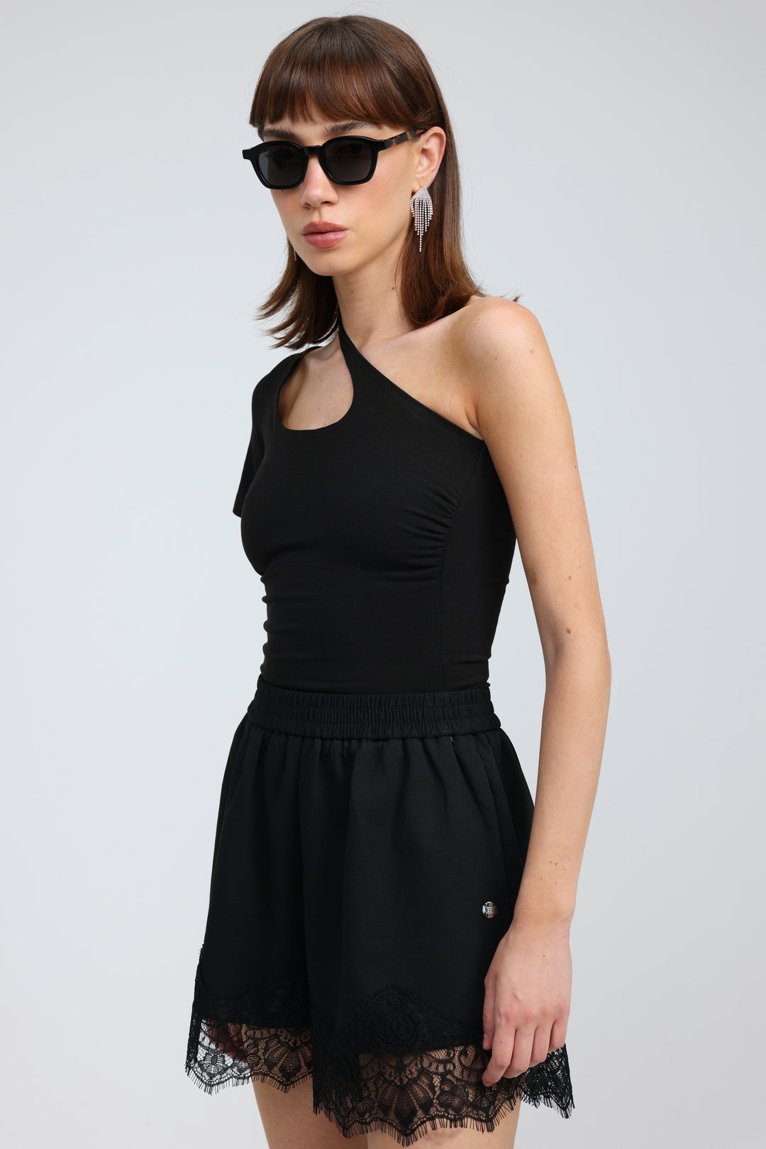 Worth Black Shorts