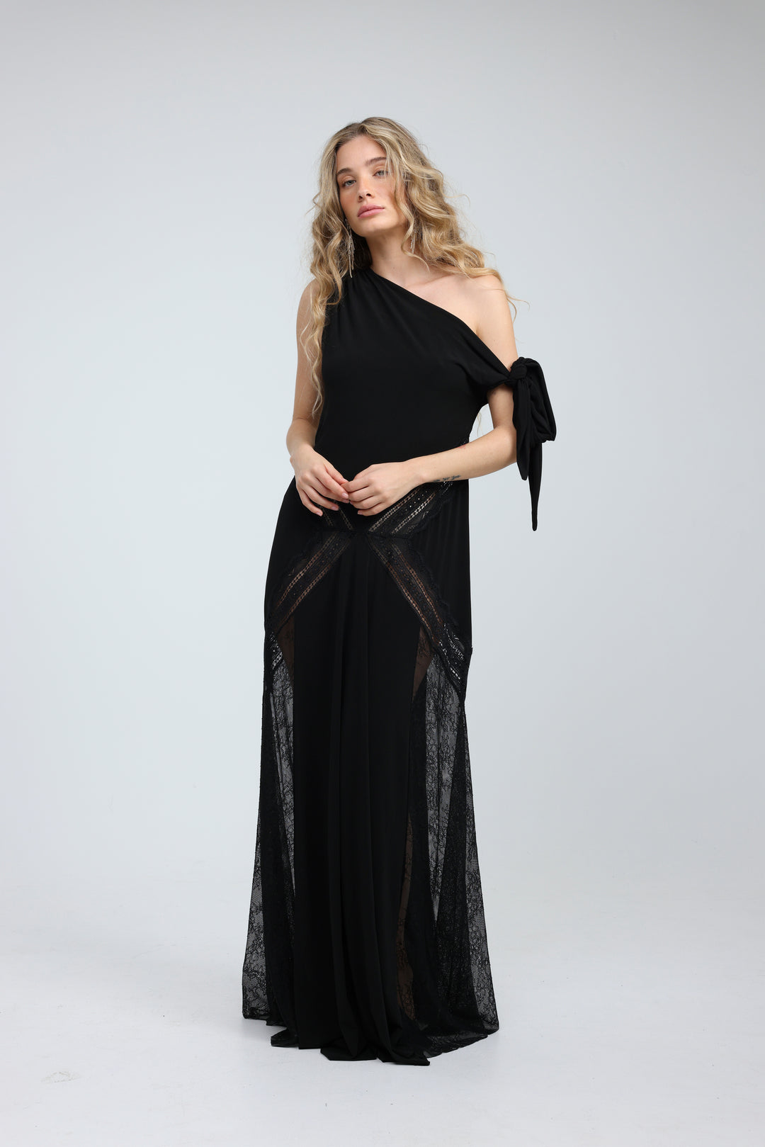 Hagarus Black Dress