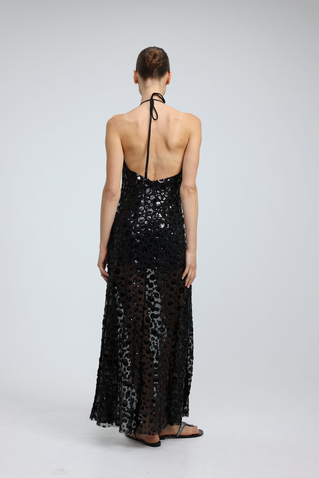 Sequin Black Dress
