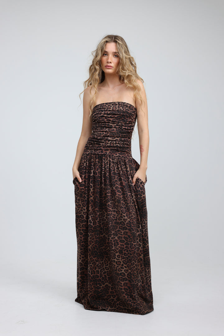 Listen Leopard Dress