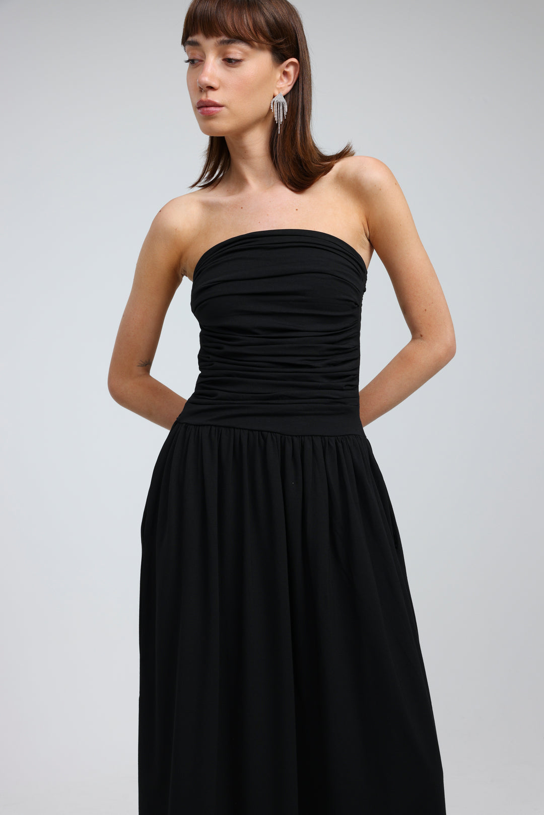 Listen Black Dress