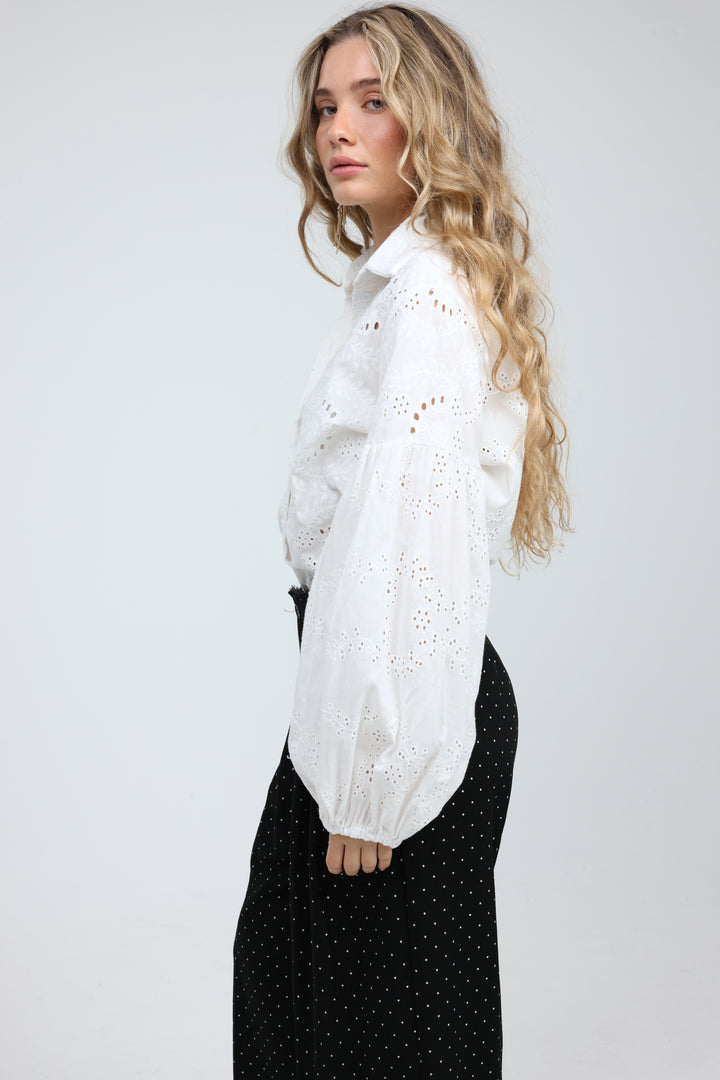 Revision White Buttoned Shirt