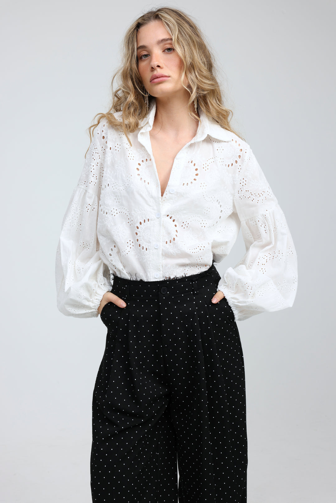 Revision White Buttoned Shirt