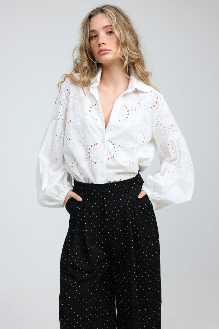 Revision White Buttoned Shirt