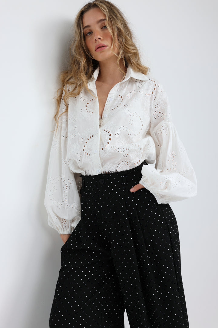 Revision White Buttoned Shirt