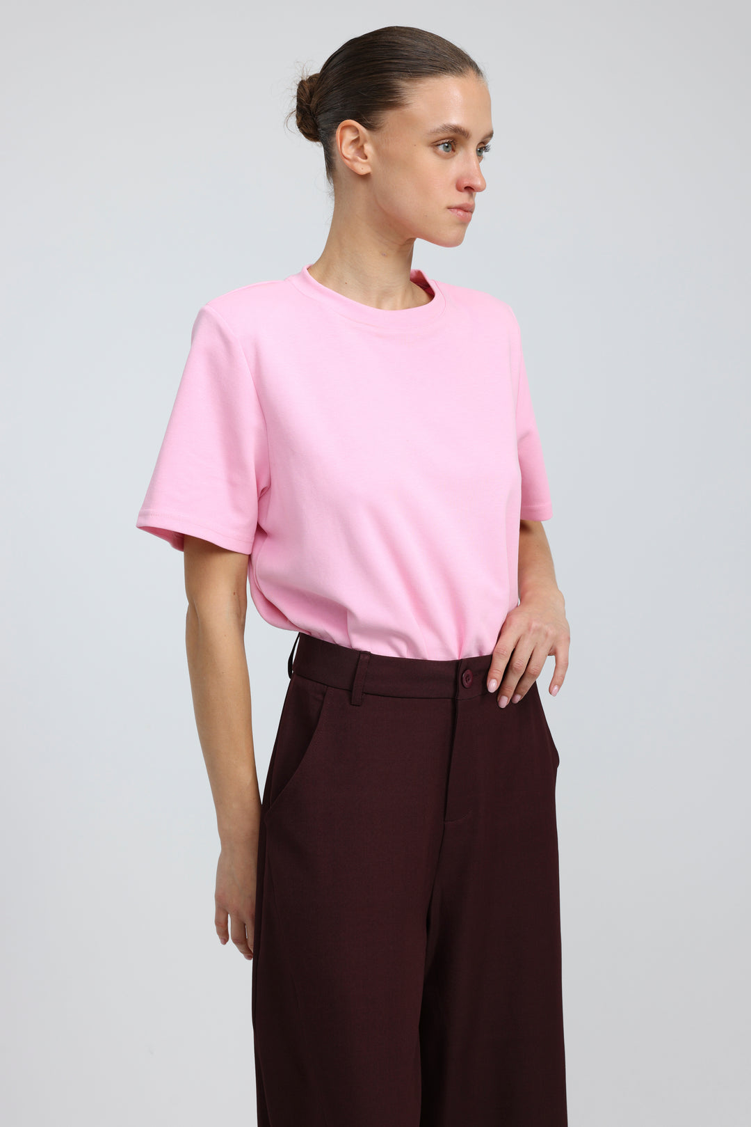 Clearance Pink Padded Bodysuit