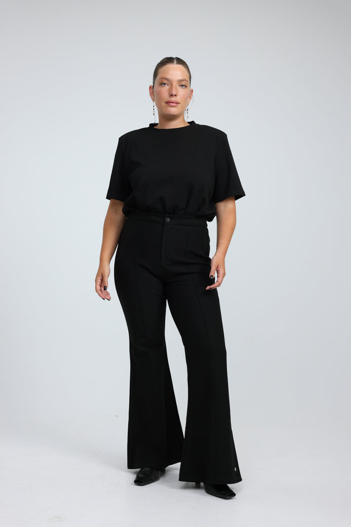 Clearance Black Padded Bodysuit