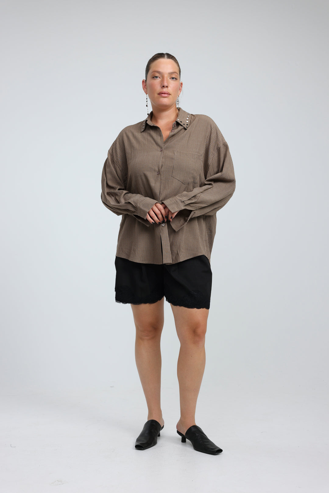 Workflow Brown Buttoned Shirt
