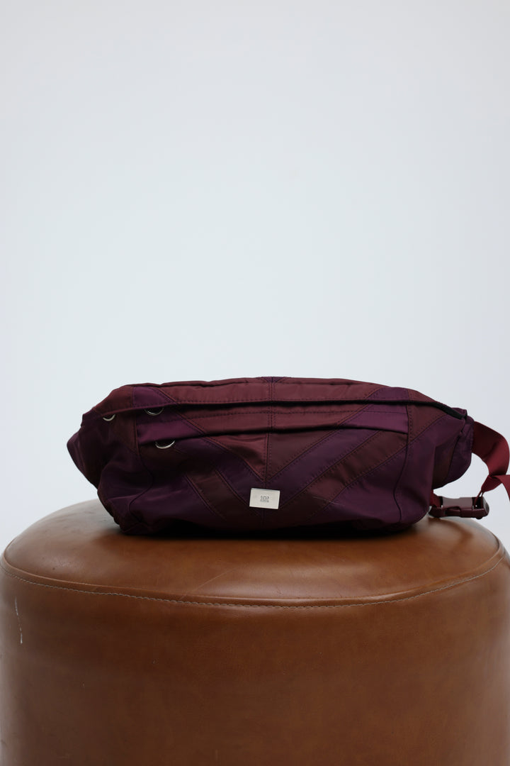 Chevron Wine Belt Bag