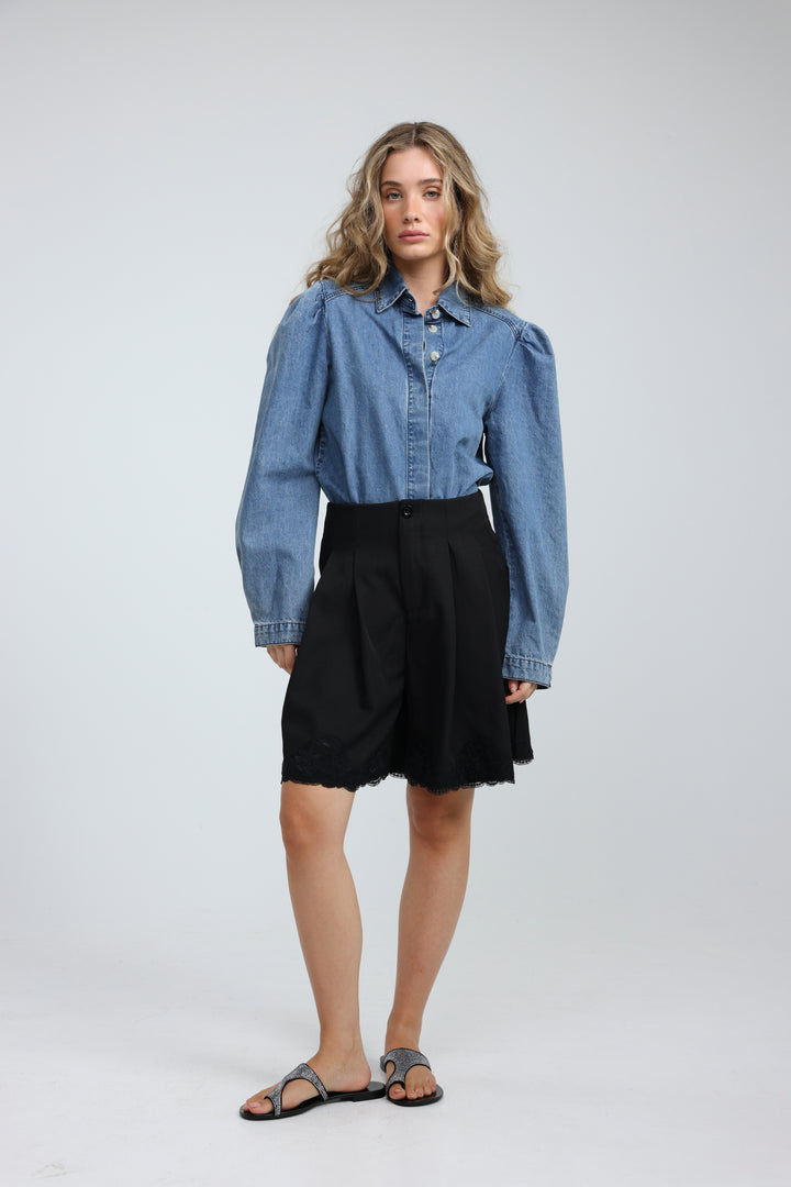 Initiative Black Bermuda Shorts
