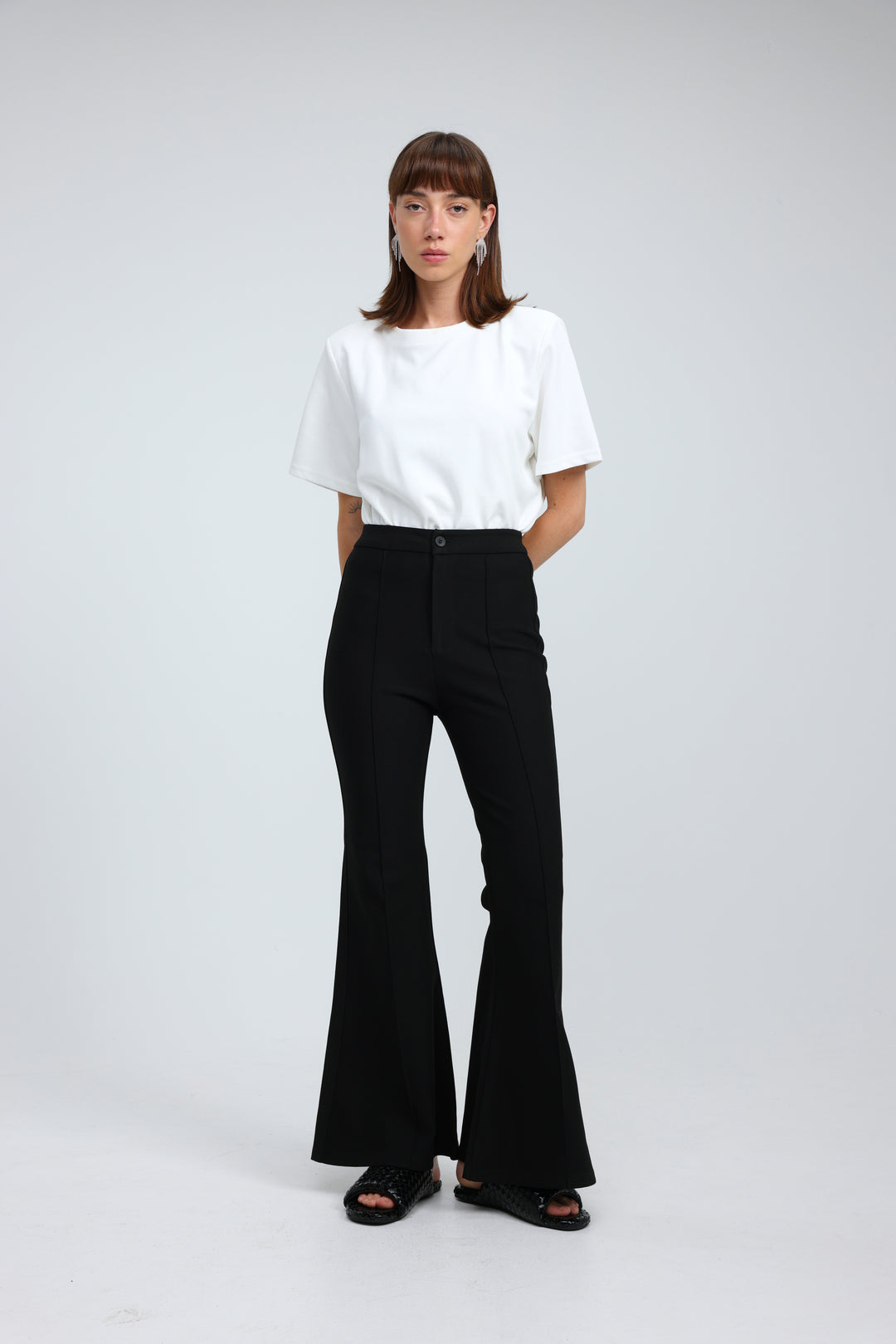 Clearance White Padded Bodysuit