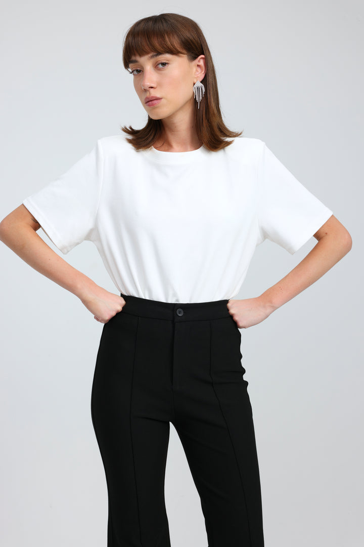 Clearance White Padded Bodysuit