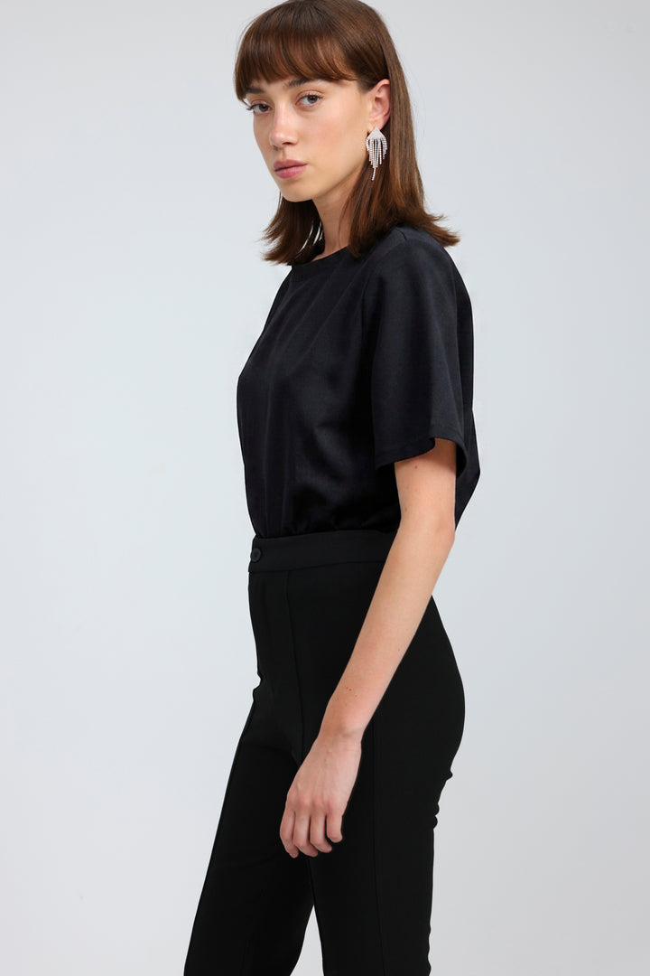 Clearance Black Padded Bodysuit