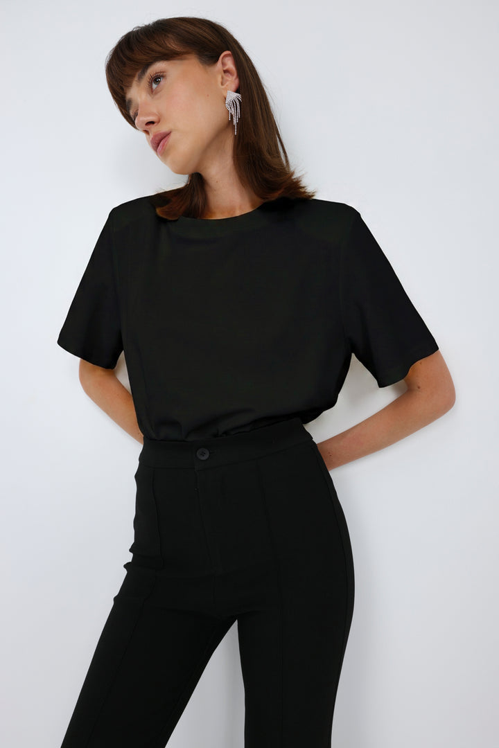 Clearance Black Padded Bodysuit