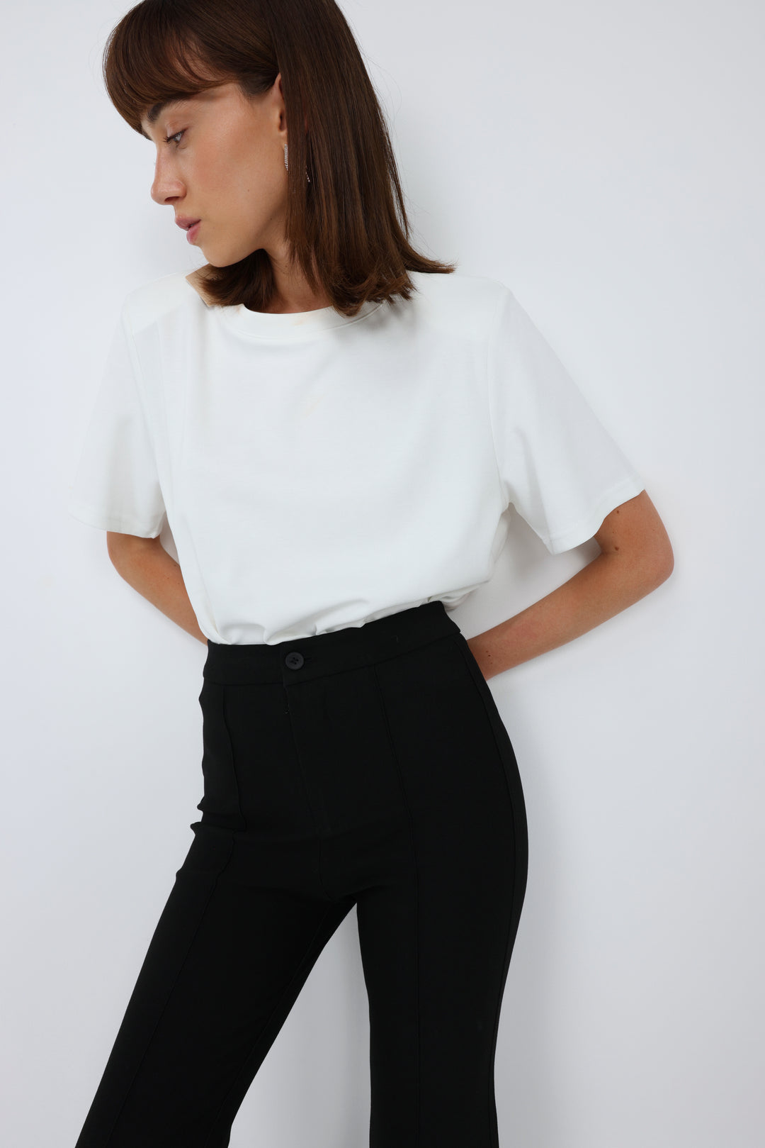 Clearance White Padded Bodysuit
