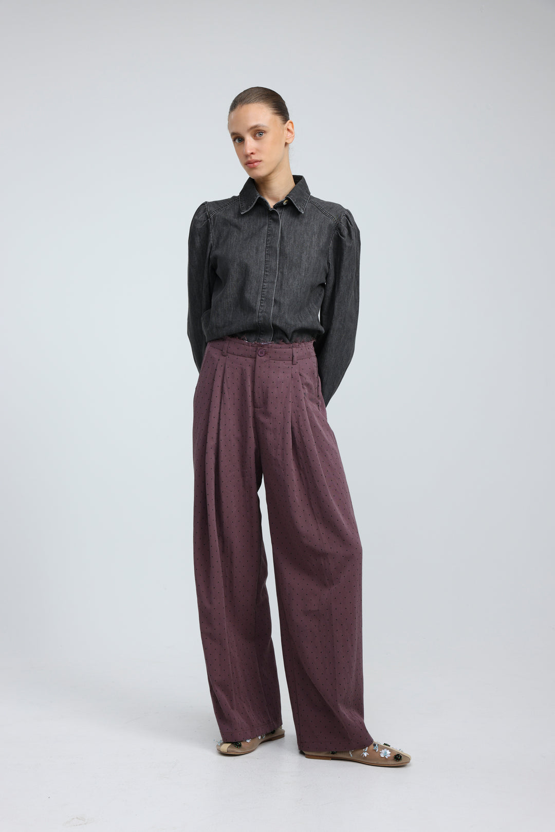 Formatted Purple Dots Bottoms