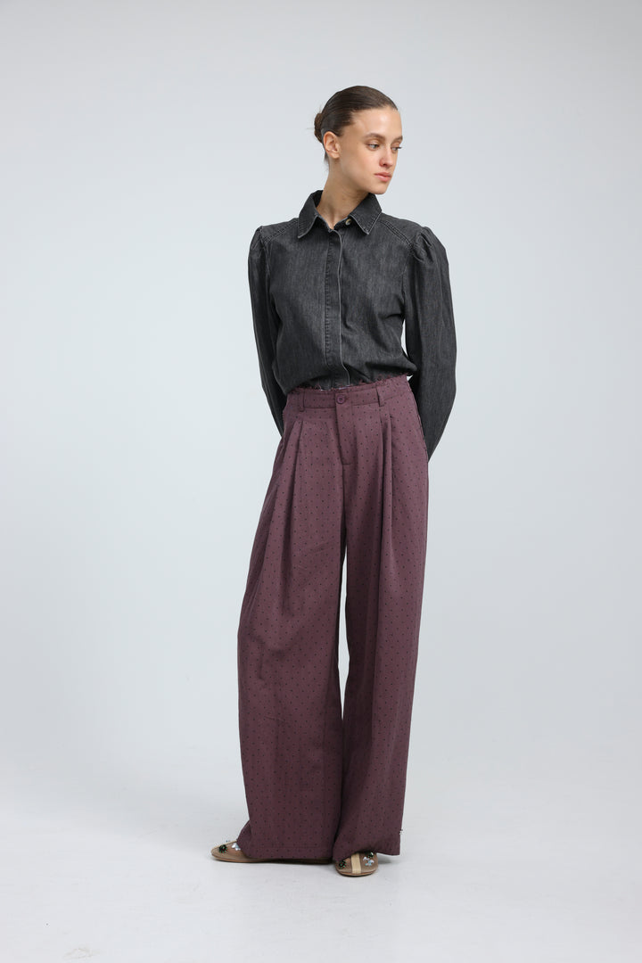 Formatted Purple Dots Bottoms