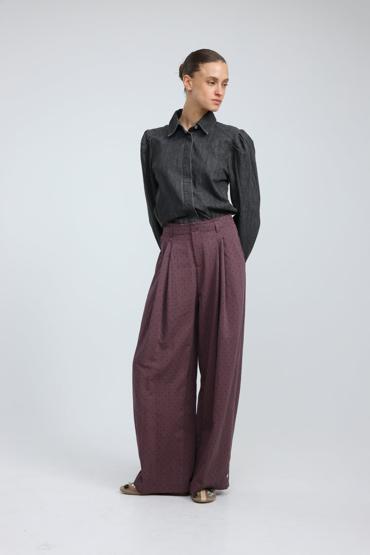 Formatted Purple Dots Bottoms